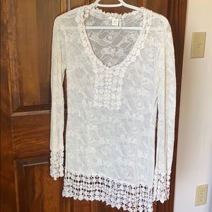 Lacey tunic